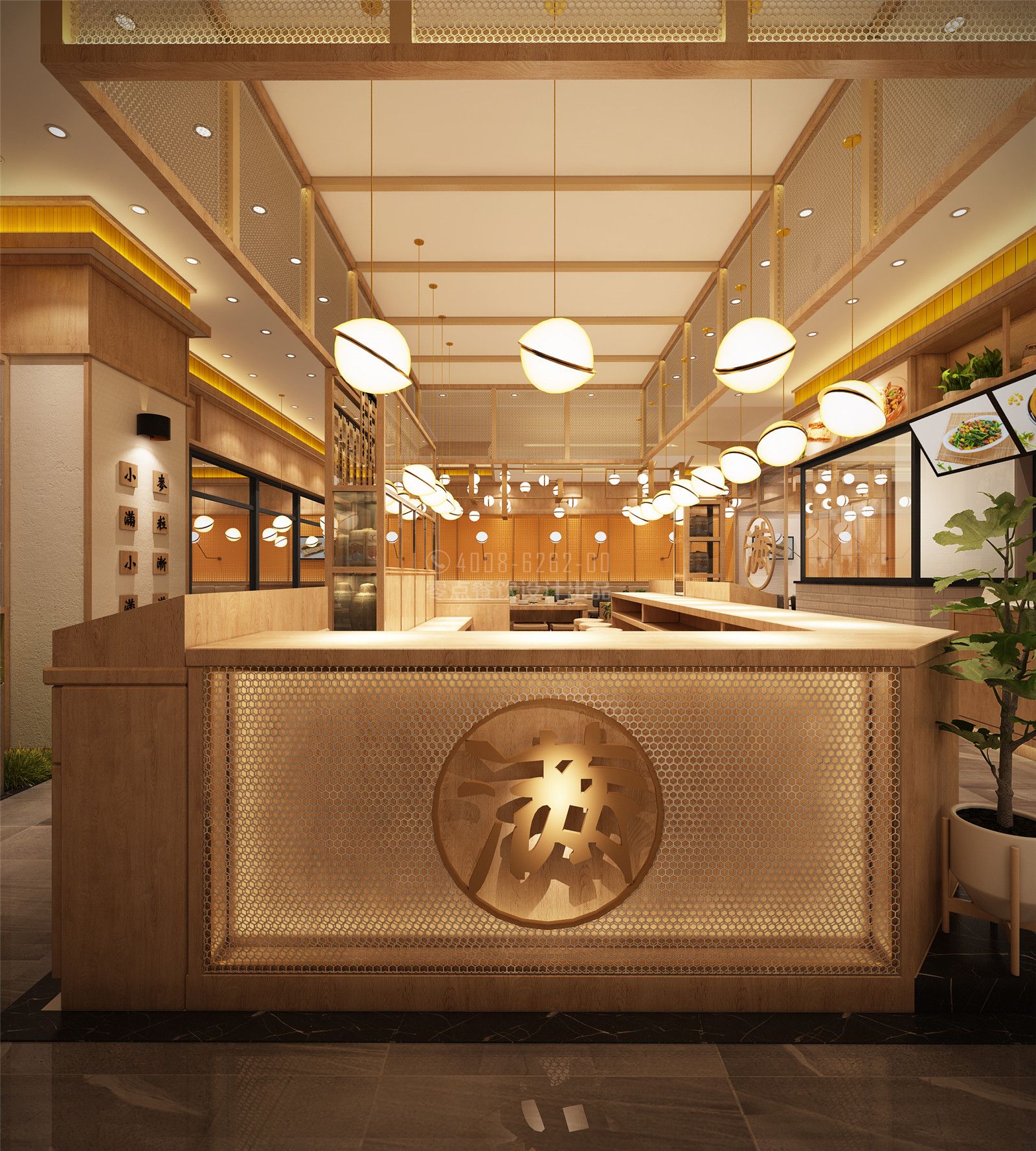 日式早餐店|空间|家装设计|DK商业空间 - 原创作品 - 站酷 (ZCOOL)
