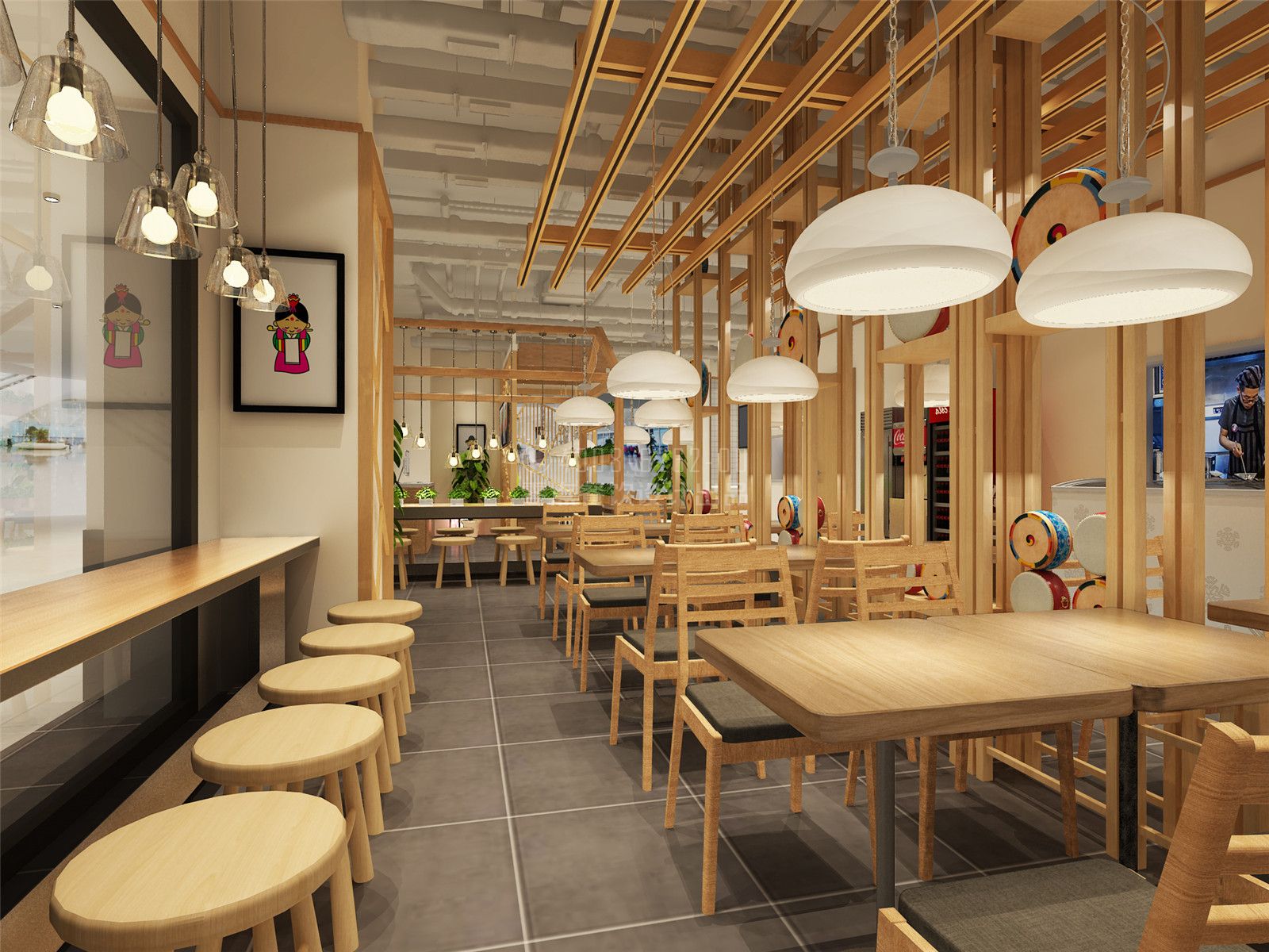 正一味-五路居店 - 餐饮装修公司丨餐饮设计丨餐厅设计公司--北京零点方德建筑装饰设计工程有限公司